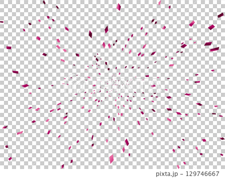 紙吹雪、12マゼンタ、2眼-100 129746667
