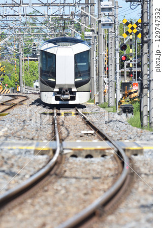鉄道 私鉄:東武日光線 特急リバティけごん14号/きぬ114号 500系 鉄道 私鉄:東武日光線 特急リバティけごん14号/きぬ114号 500系 129747532
