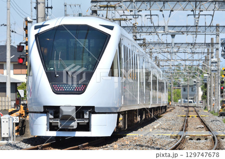 鉄道 私鉄:東武日光線 特急スペーシアX 3号 N100系 鉄道 私鉄:東武日光線 特急スペーシアX 3号 N100系 129747678