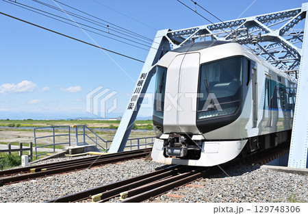 鉄道　私鉄：東武日光線　特急リバティきぬ124号 500系 129748306
