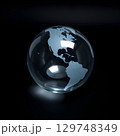 ガラス製の地球 129748349