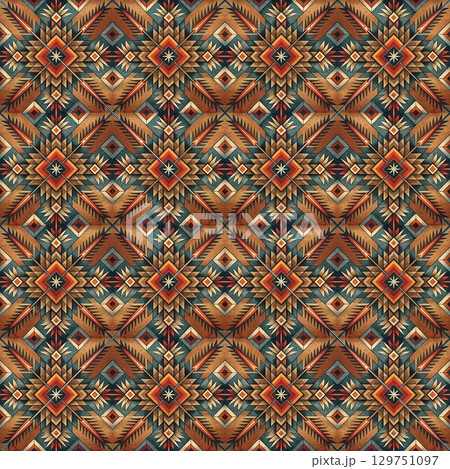 seamless pattern, graphic vector background, copy space wallpaper 129751097