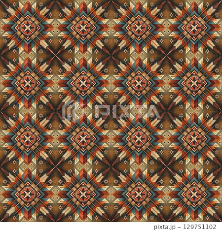 seamless pattern, graphic vector background, copy space wallpaper 129751102