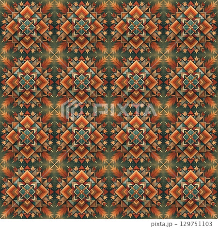 seamless pattern, graphic vector background, copy space wallpaper 129751103