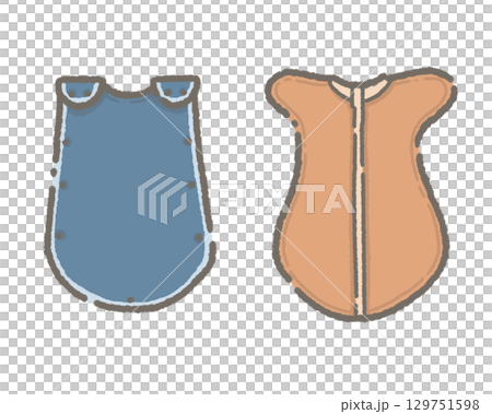 嬰兒睡袋襁褓的插圖 129751598