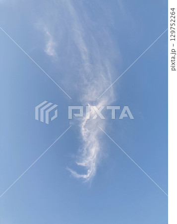 beautiful blue sky with clouds 129752264