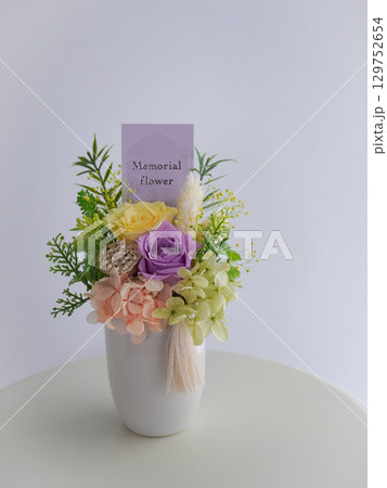 御供のプリザーブドフラワーアレンジメント 御供のプリザーブドフラワーアレンジメント 129752654
