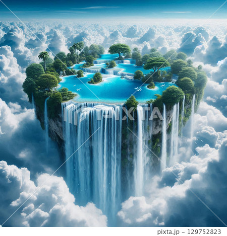 神秘の空中庭園 129752823