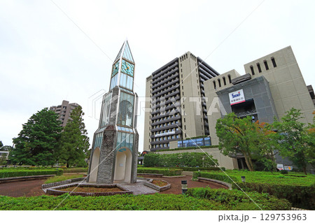 栃木県宇都宮市、宇都宮市役所の風景 栃木県宇都宮市、宇都宮市役所の風景 129753963