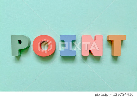 POINT ポイント　要点 129754416