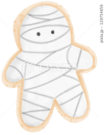 Mummy cookie 129754859