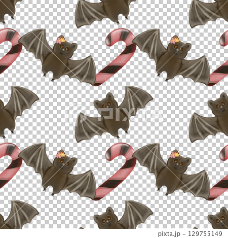 Hand drawn collection of Halloween seamless patterns. Ghosts, skulls, bats, pumpkins, spider, and candies, Trendy and kawaii repeatable background for Halloween and autumn holidays. Hand drawn collection of Halloween seamless patterns. Ghosts, skulls, bats, pumpkins, spider, and candies, Trendy and kawaii repeatable background for Halloween and autumn holidays. 129755149