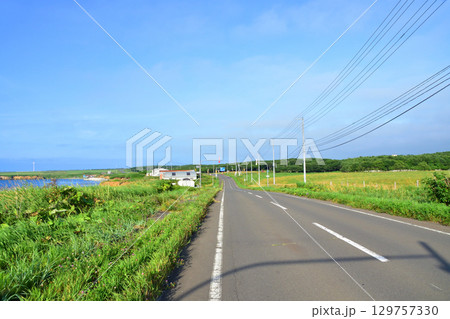 北海道根室市道道35号ノッカマップ橋からコタンケシ橋までの風景 北海道根室市道道35号ノッカマップ橋からコタンケシ橋までの風景 129757330