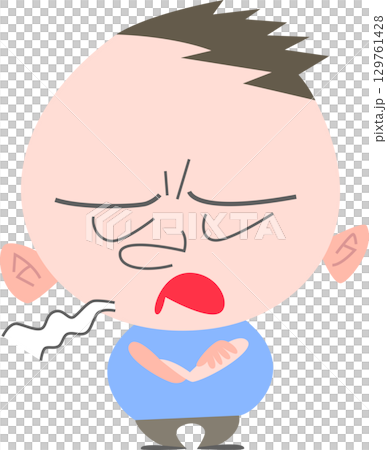 一個胖胖的男孩，一臉不滿地嘆了口氣。沒有主線劇情。 129761428