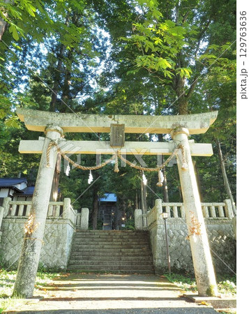 長野県　霜降宮　細野諏訪神社　8月 129763636