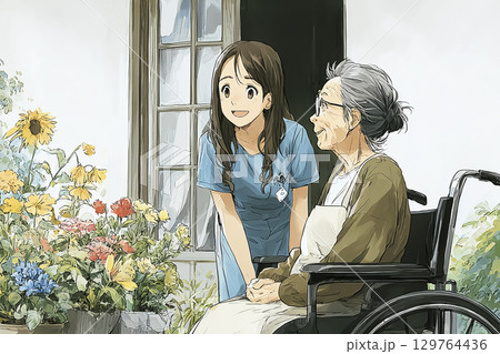 夏の訪問看護 夏の訪問看護 129764436