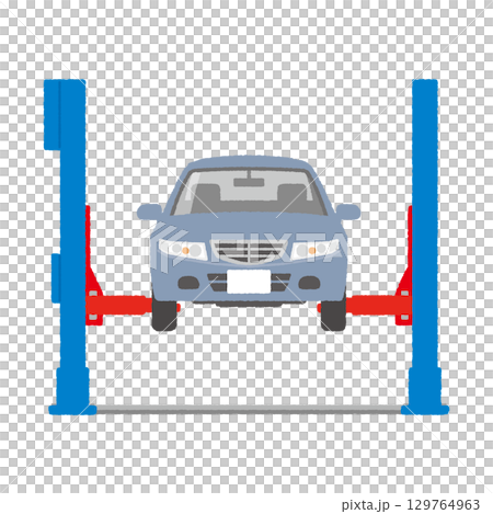 メンテナンス中のマイカー 129764963