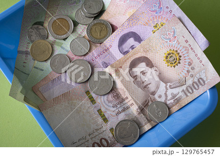 タイの通貨 バーツ タイの通貨 バーツ 129765457