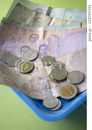 タイの通貨 バーツ 129765501