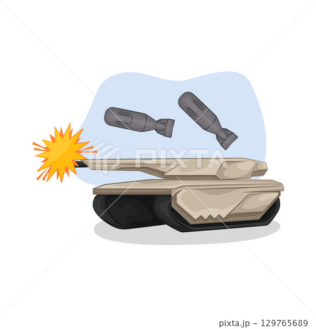 Illustration of Tank Illustration of Tank 129765689