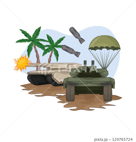 Illustration of Tank 129765724