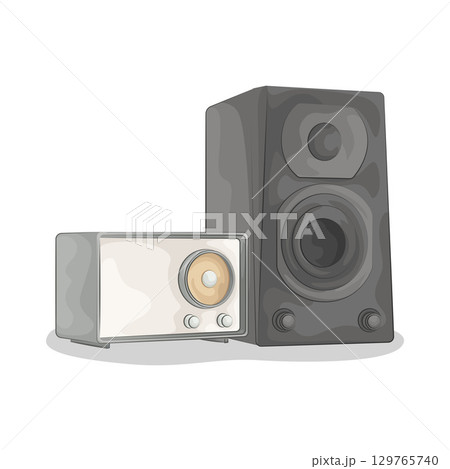 Illustration of Speaker Illustration of Speaker 129765740