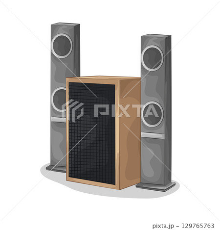 Illustration of Speaker Illustration of Speaker 129765763