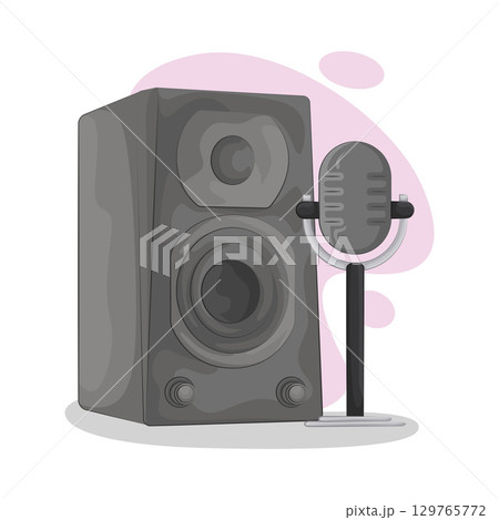Illustration of Speaker Illustration of Speaker 129765772