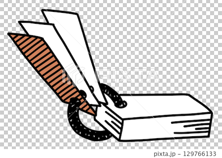 字彙書的手繪插圖 字彙書的手繪插圖 129766133