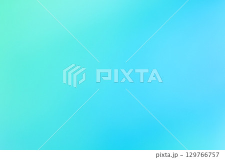 緑、青色系　混ざり合ったシンプルな抽象的背景 129766757