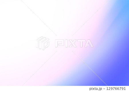 青、紫色系　ゆるやかな曲線の抽象的背景 129766791