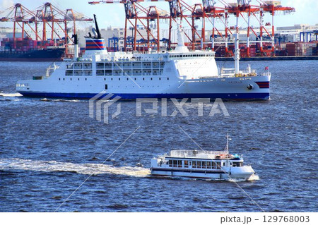 丸一日の船旅へ… 父島・母島の命を支える貨客船 3代目おがさわら丸 129768003