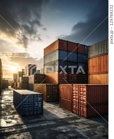 ブロックコンテナ ブロックコンテナ 129769232