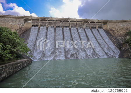 Aug 16 2025 Historic Tai Tam Tuk Reservoir Dam View 129769991