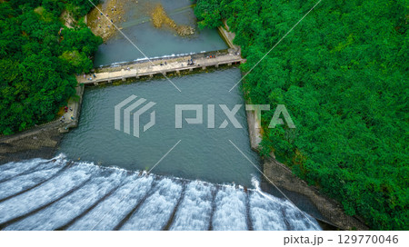 Aug 16 2025 Historic Tai Tam Tuk Reservoir Dam View 129770046