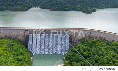 Aug 16 2025 Historic Tai Tam Tuk Reservoir Dam View 129770050