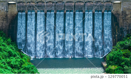 Aug 16 2025 Historic Tai Tam Tuk Reservoir Dam View 129770051