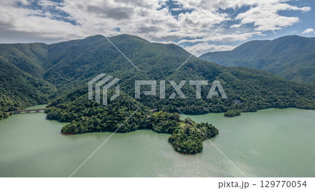 Aug 16 2025 Peaceful Tai Tam Tuk Reservoir Scenic View 129770054