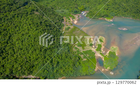 Aug 16 2025 Peaceful Tai Tam Tuk Reservoir Scenic View 129770062