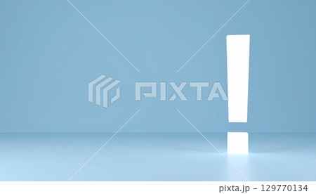 びっくりマーク 129770134