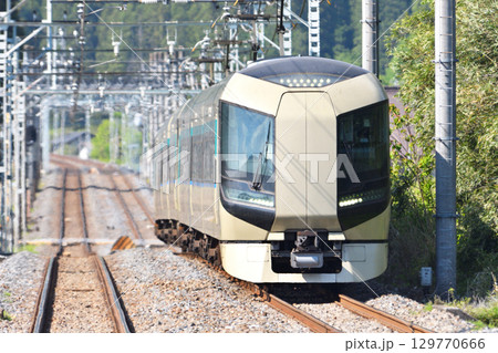 鉄道 私鉄:東武日光線 特急リバティけごん36号・会津136号 鉄道 私鉄:東武日光線 特急リバティけごん36号・会津136号 129770666