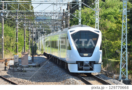 鉄道　私鉄：東武日光線　特急スペーシアX 9号　N100系 129770668