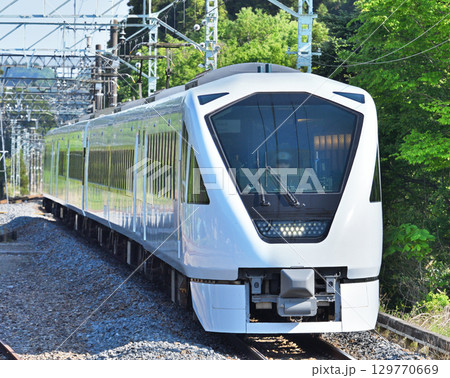 鉄道　私鉄：東武日光線　特急スペーシアX 9号　N100系 129770669