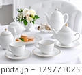 ティーカップと紅茶 129771025