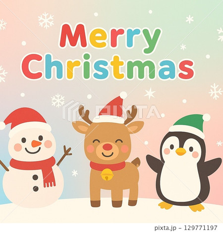 クリスマス　ポスター　カード 129771197