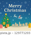 クリスマス　ポスター　カード 129771203