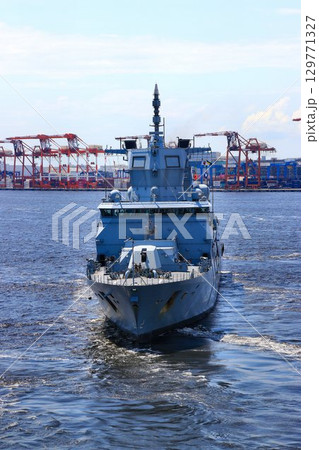 自由で開かれたインド太平洋を護る為に来日… ドイツ海軍フリゲート艦『バーデン＝ヴュルテンベルク』 129771327