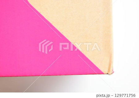 pink cardboard box texture background, recycle material pink cardboard box texture background, recycle material 129771756