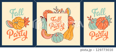 Elegant farmhouse-style poster with harvest-themed typography. Perfect for wall art, seasonal decor, or rustic vintage flair graphic 129773010