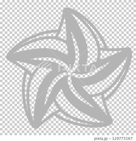 Gray Twisted Star 129773167